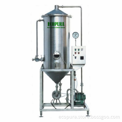 Milk / Juice Vacuum Degasser /Vacuum Deaerator Machine
